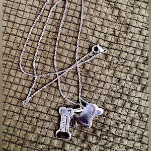 Moschino Cheap And Chic Dog Necklace